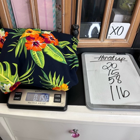 The Moon Retro 70's Boho Tropical Vacation Hawaiian Pearl Button Up Maxi Dress S - Picture 16 of 16